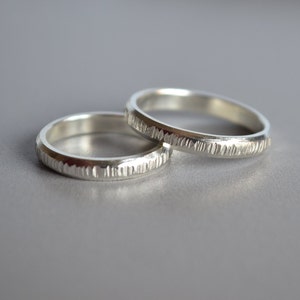 Set of 2 rings, 925 silver ring, men's wedding ring, unisex ring, women's ring, wedding rings, engagement rings, handmade, made Italy