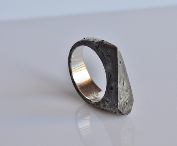 Black Oval Stone Silver Turkish Titanium Ring Online In Pakistan | Dapper  Shop – The Dapper Shop