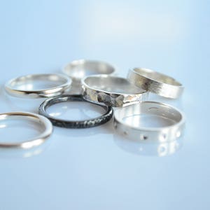 Stackable ring, 925 silver ring, knuckle ring, foot ring,minimal ring,Knuckle Ring Set, fine ring set,phalanx ring,handmade, made Italy