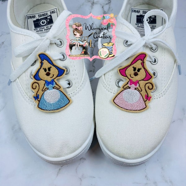 Shoe Clips, Susy and Perla Helpful Mice Shoe Clips, Cosplay Costume Disney Inspired Accessories, shoe accessories