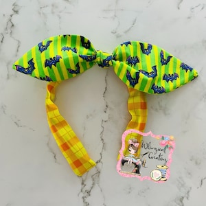 Halloween Boo Bash Knotted Headband, Knot Bow Headband, Disneybounding, Knotty Headbands, Hair Accesories, Disney Headband,