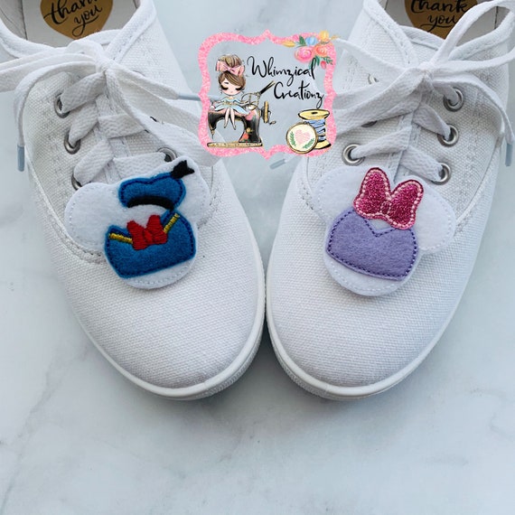 Shoe Clips, Mr. and Mrs. Duck Shoe Clips, Cosplay Costume Disney Inspired Accessories