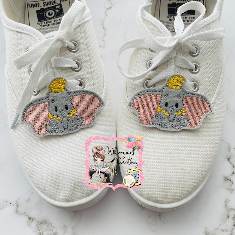 Shoe Clips Dumby the Elephant Shoe Clips Cosplay Costume Etsy