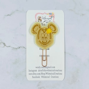 Mr. Mouse Waffle Planner Clip