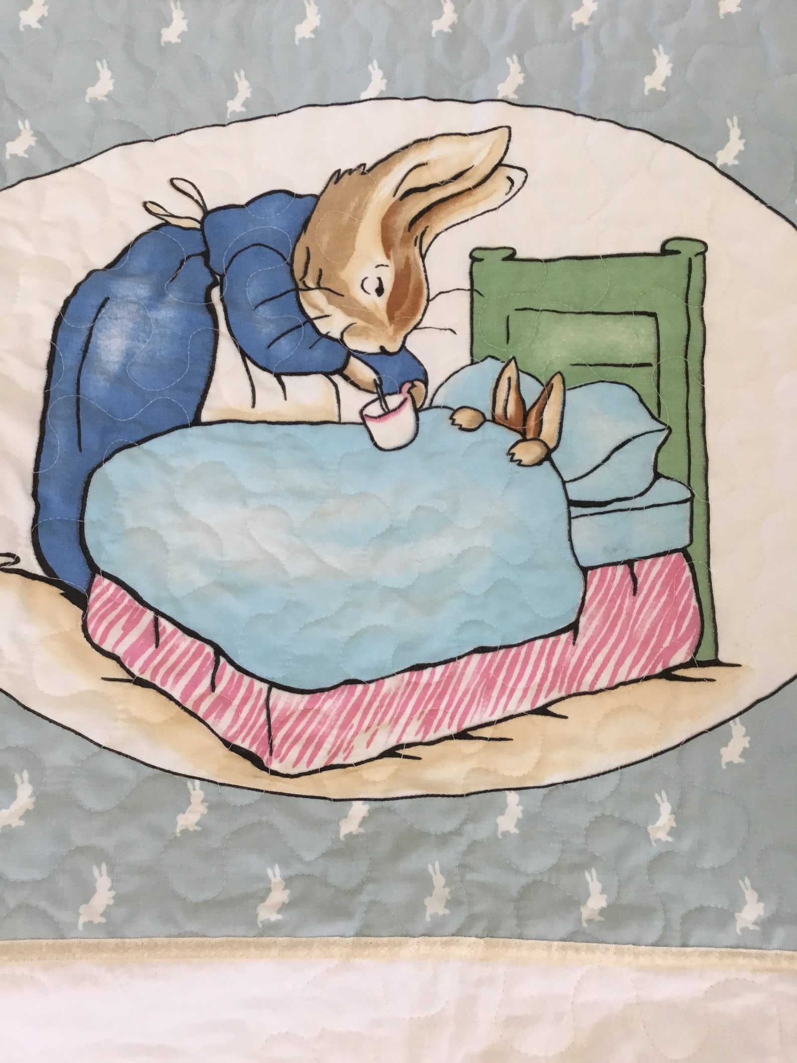 Mrs Rabbit Giving Peter Some Camomile Tea at Bedtime After His Etsy