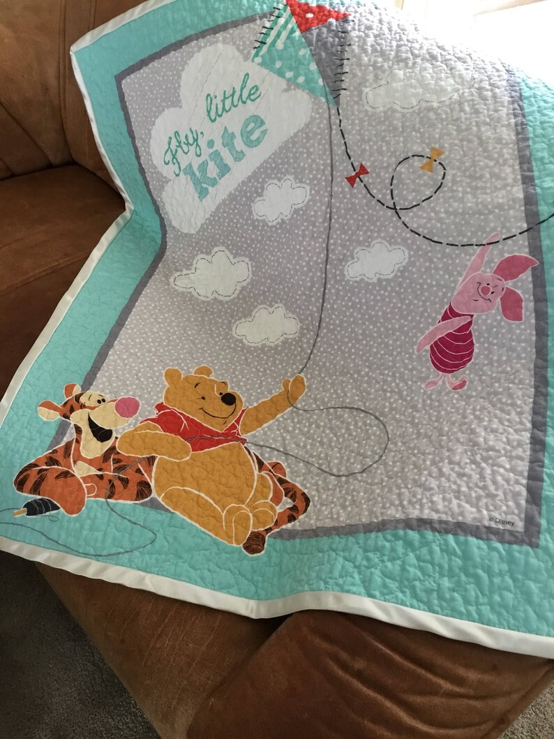 Winnie the Pooh Baby /toddler Quilt / Blanket playmat Etsy