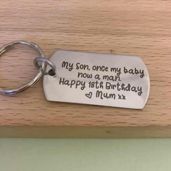 18th Birthday 18th Birthday For Him 18th Birthday Gifts Son Etsy