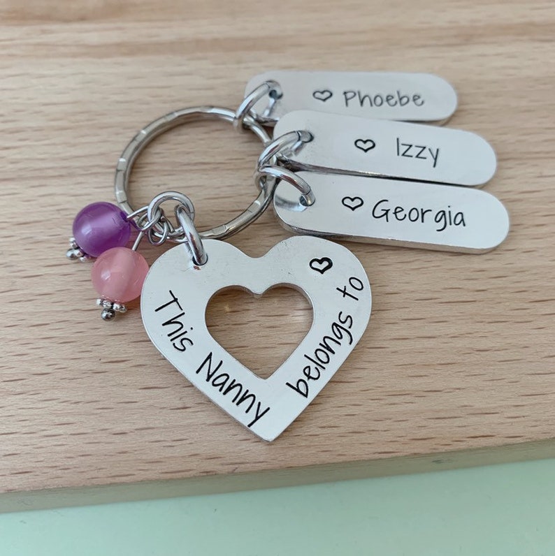 Gift keyring mum mummy nana nanny grandma Special Nan,auntie Mother/'s day