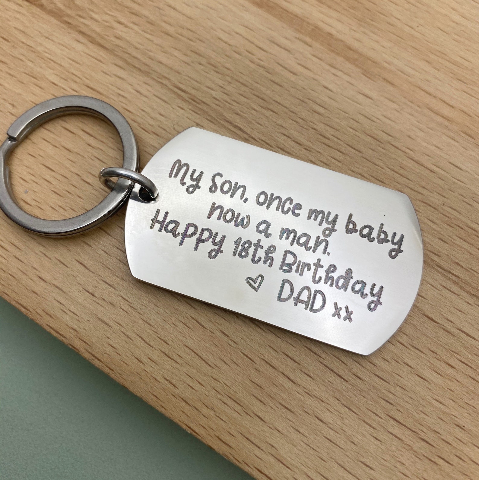 18th Birthday Gift For Son From Dad 18th Birthday From Dad  Etsy