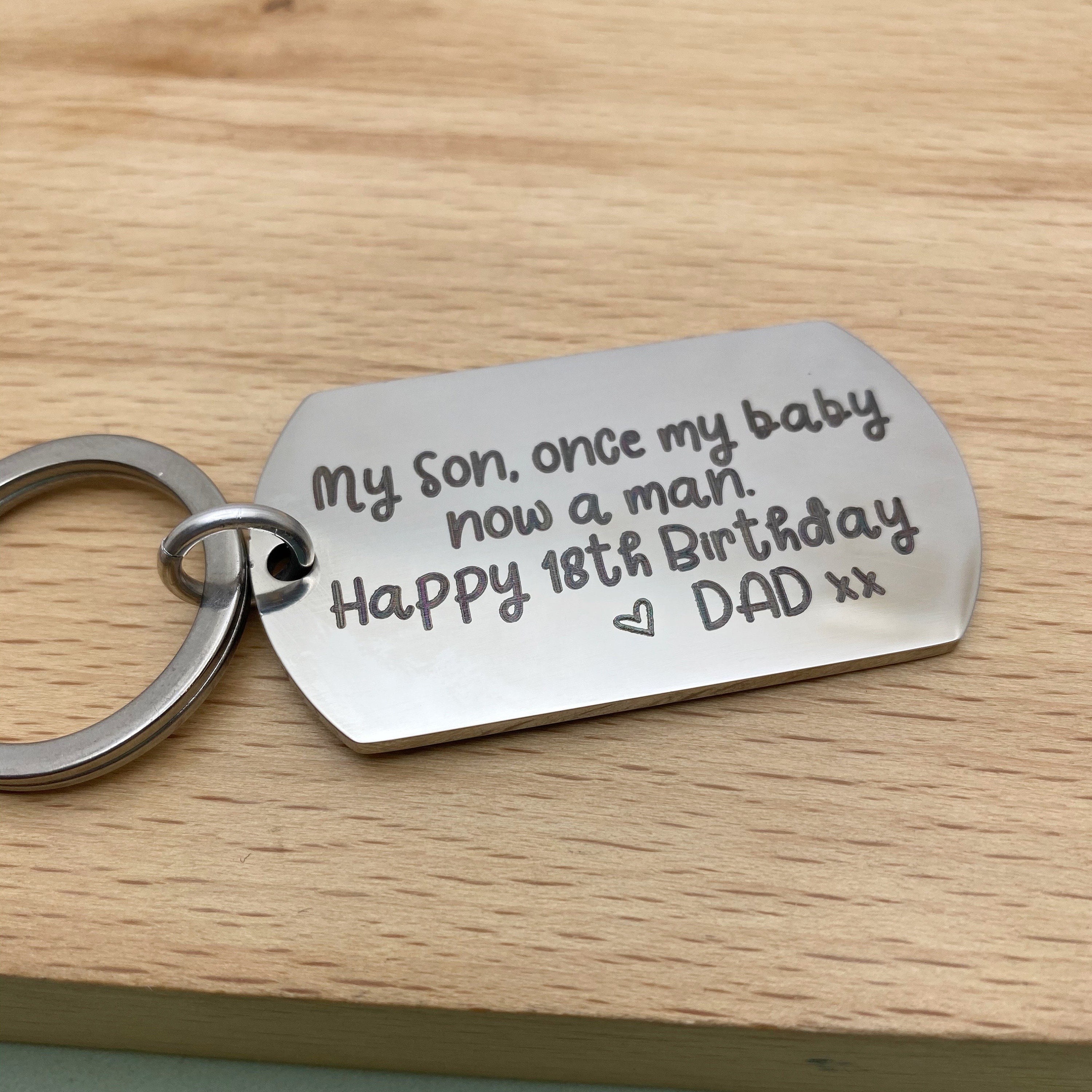 18th birthday 18th birthday for him 18th birthday gifts son | Etsy