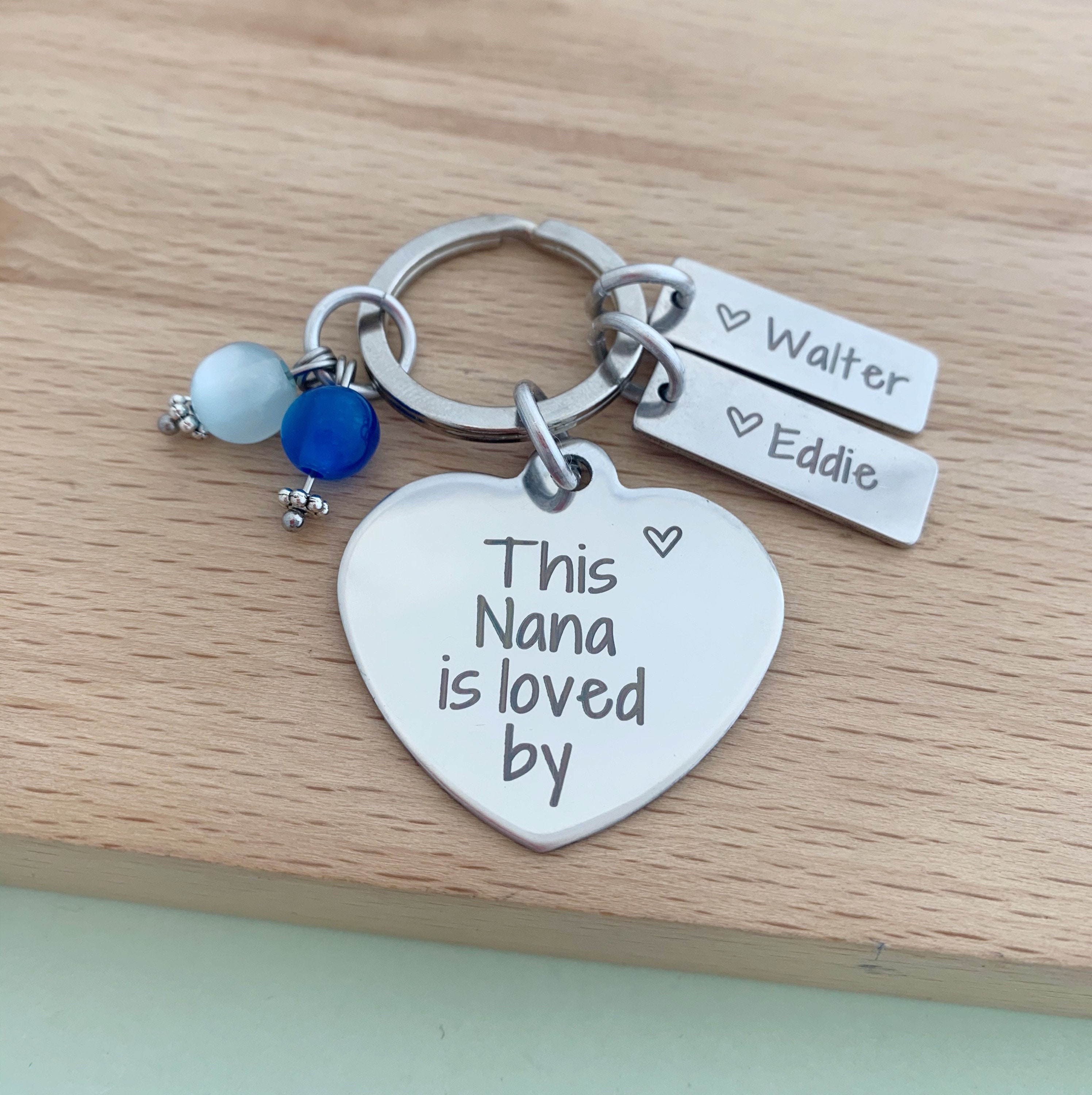 Personalised Keyring Nana Gifts for Grandma This Nanny belongs to Granny Personalised Keyring Nana Gifts for Grandma This Nanny belongs to Granny