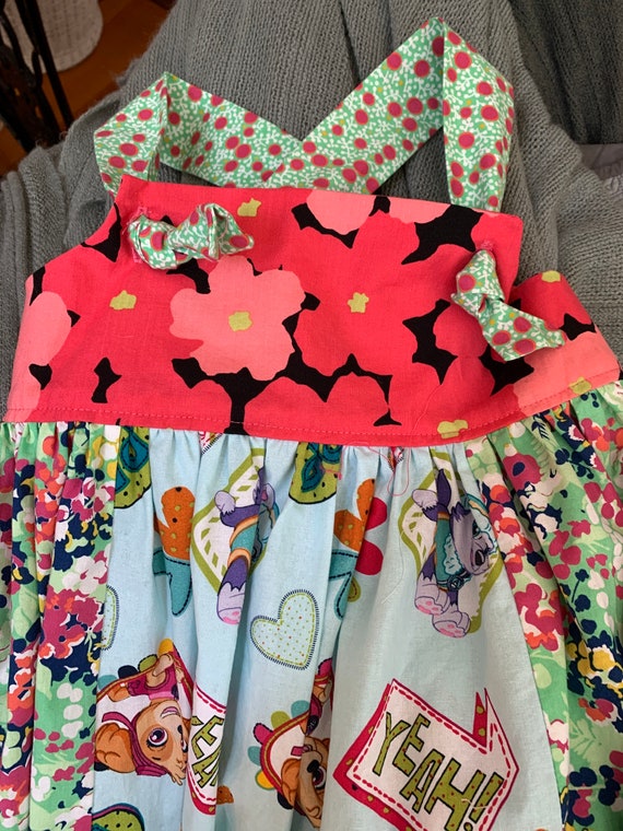 Children's Sundress w Doll Dress Matching Clothes… - image 7