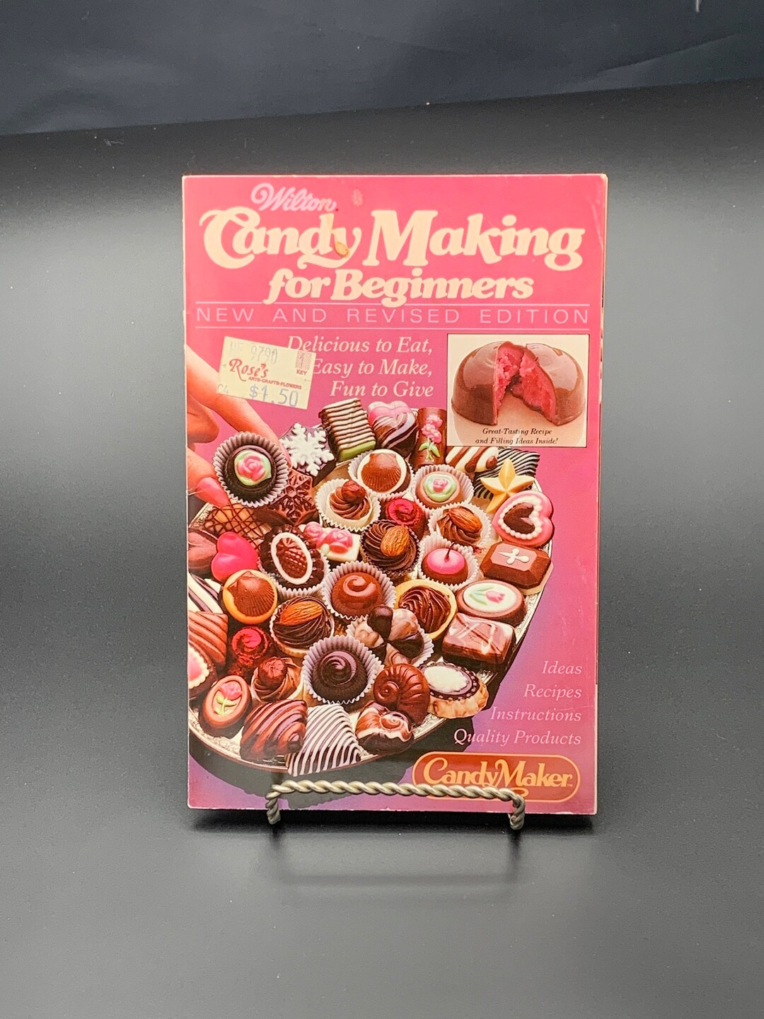 1983 CANDY MAKING for BEGINNERS Cookbook New and Revised Ed Cook Book