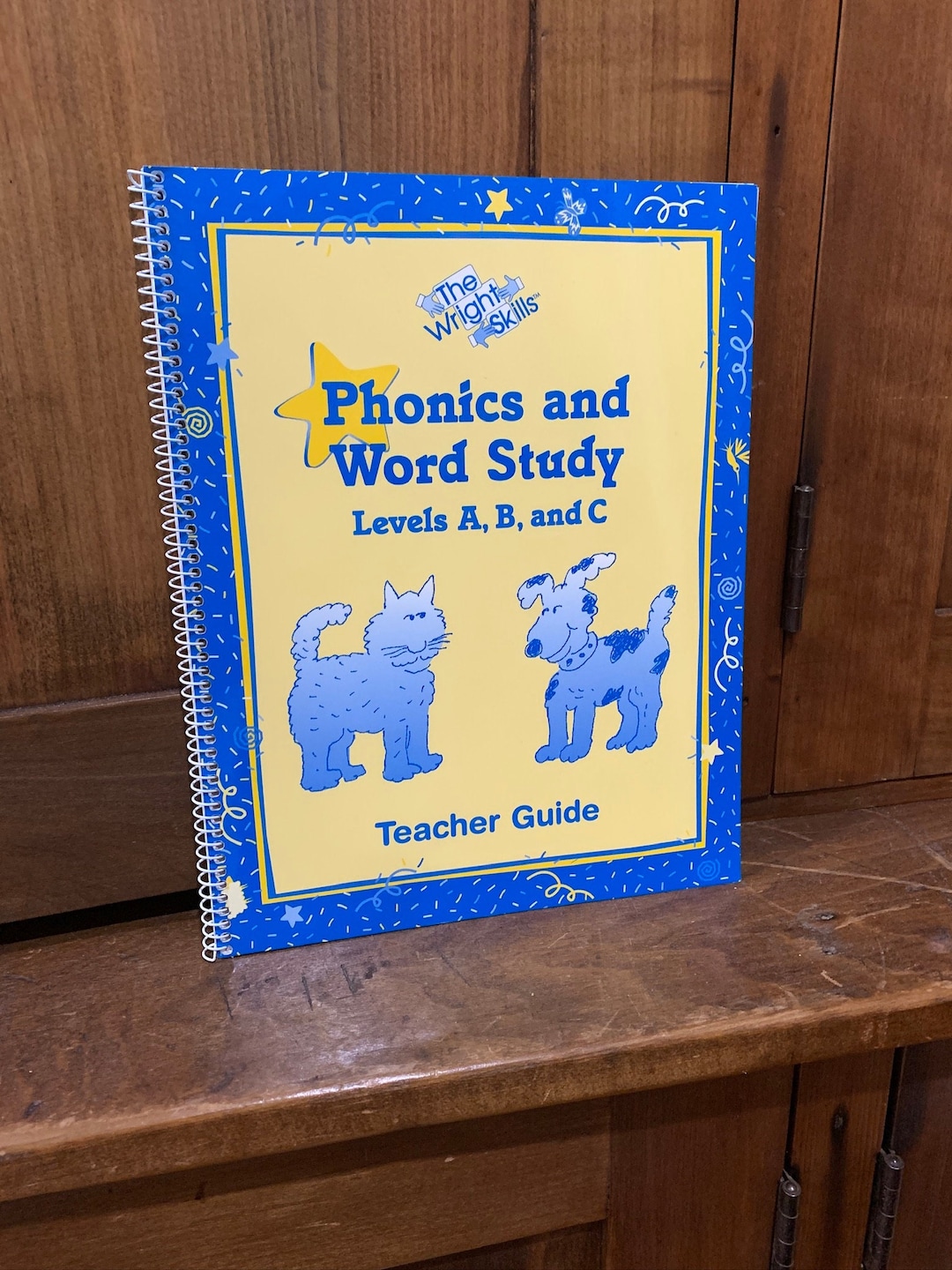 Rare 1999 Phonics and Word Study Levels A, B, and C 1st Ed Spiral Bound