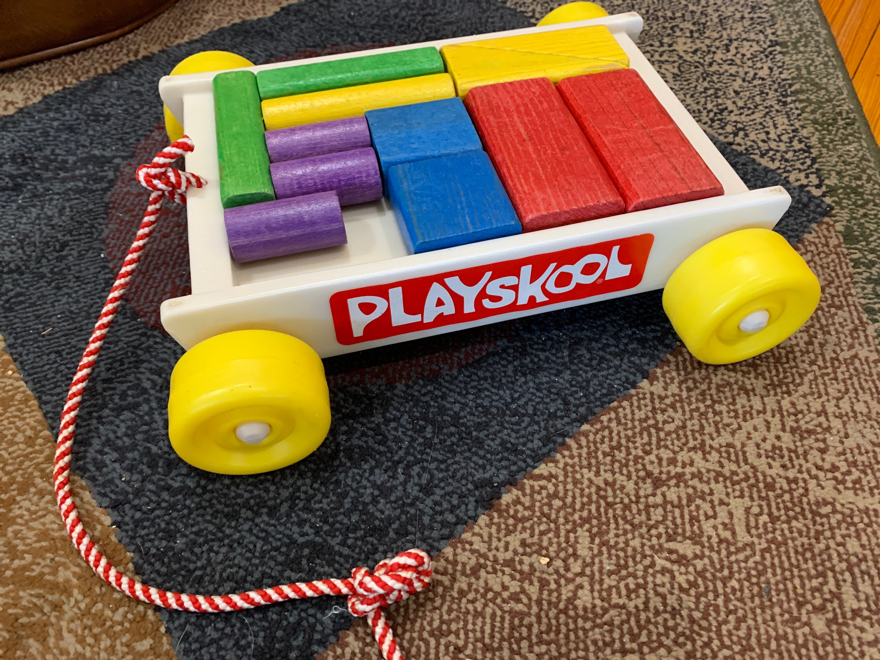 Vintage playskool on sale blocks