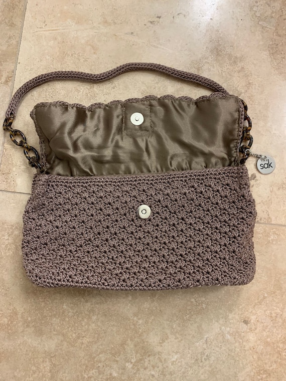 The Sak Original Purse Bag, Beige With Shoulder Strap, 4 Pockets Total, Zip  Top | eBay