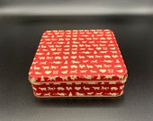 1985 TIN HEARTS ANIMALS Country Weathervane Silhouettes Barn Re Midwest Importers of Cannon Falls Inc Square Valentine s Day Vintage 6.5x6.5