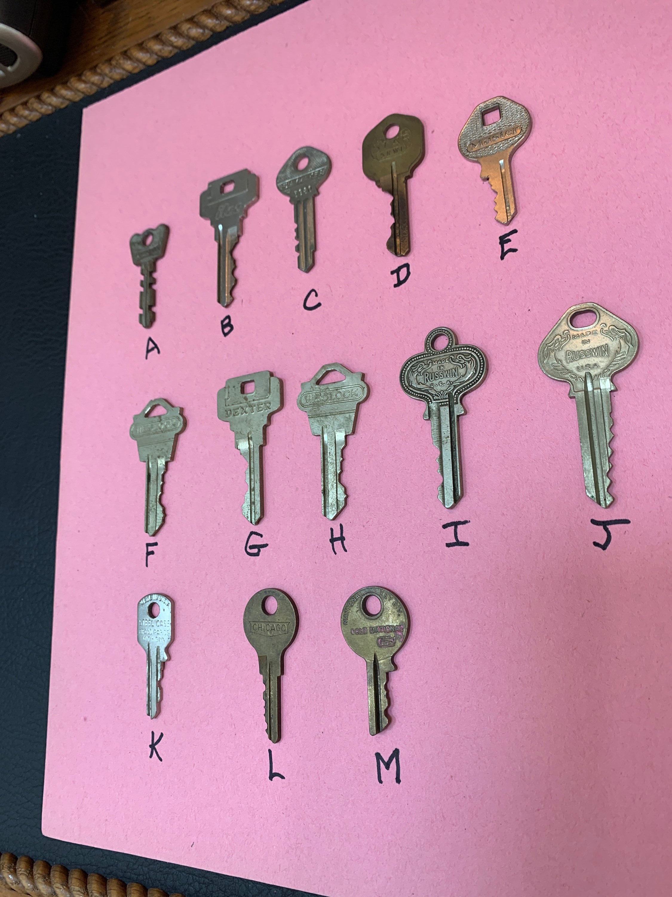 40s-50s KEY COLLECTIBLE Metal Choose ONE Vintage From