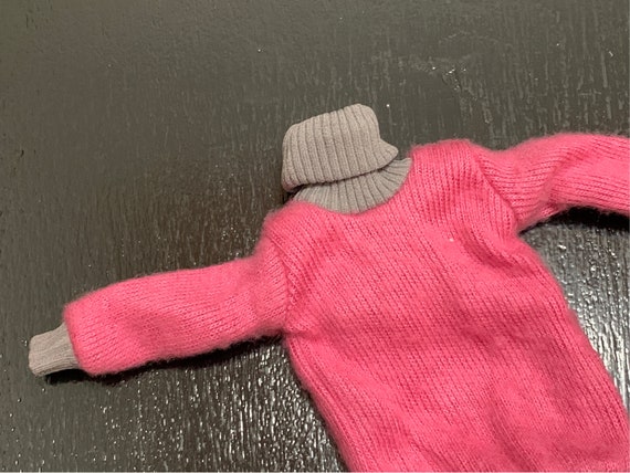 Barbie pink turtleneck top