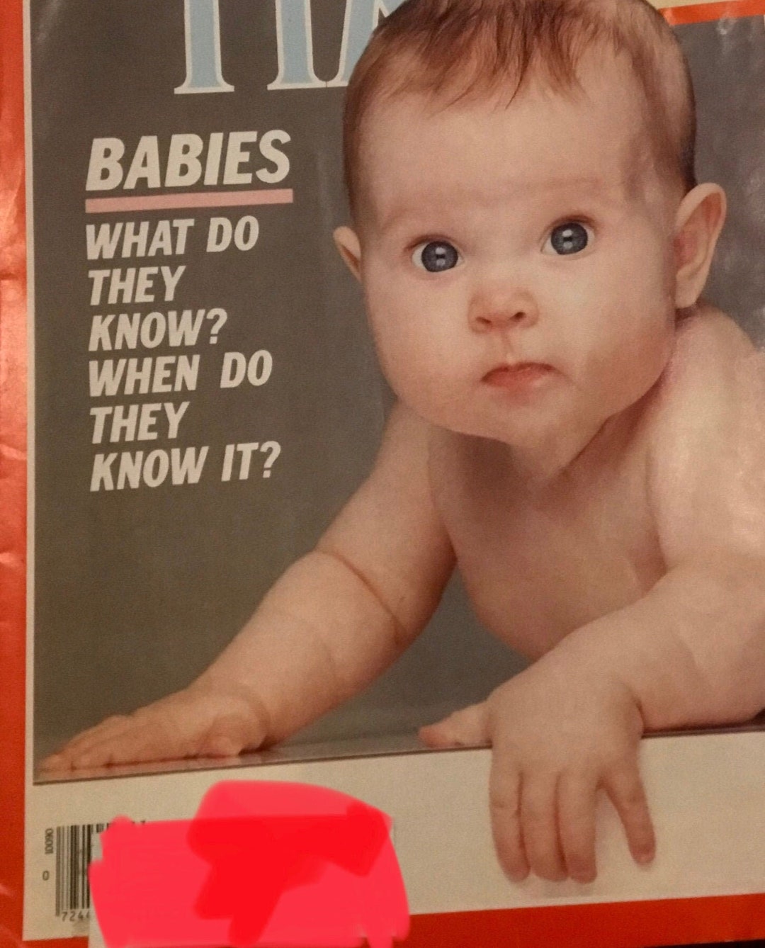 Parenting Gift TIME MAGAZINE 1983 August 15 Babies What Do Etsy
