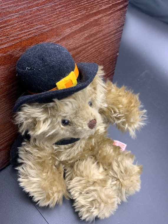 Vintage PLUSH RUSS BERRIE Stuffed Bear Abner Tag Brown Felt | Etsy