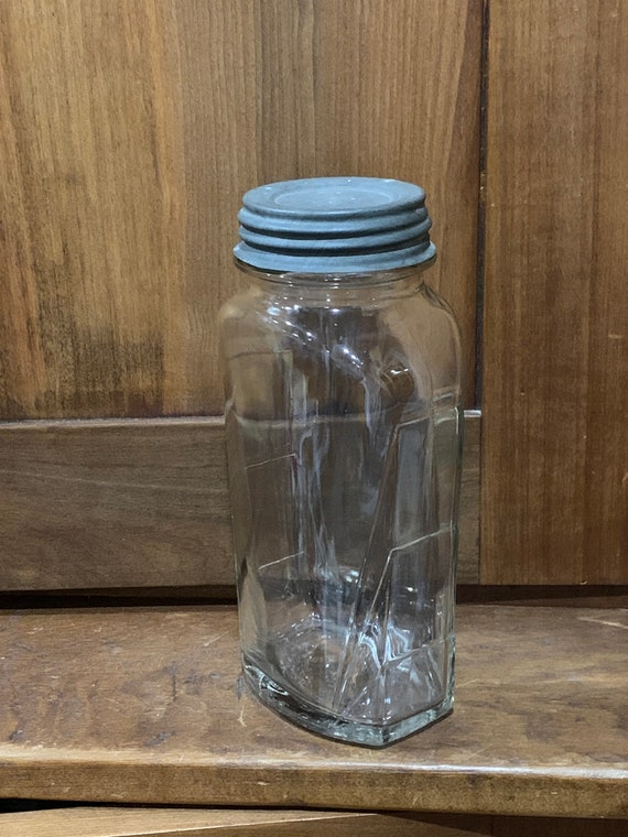 Rare oval Glass Jar Bottom Reads D86565 DES PAT 7 Etsy