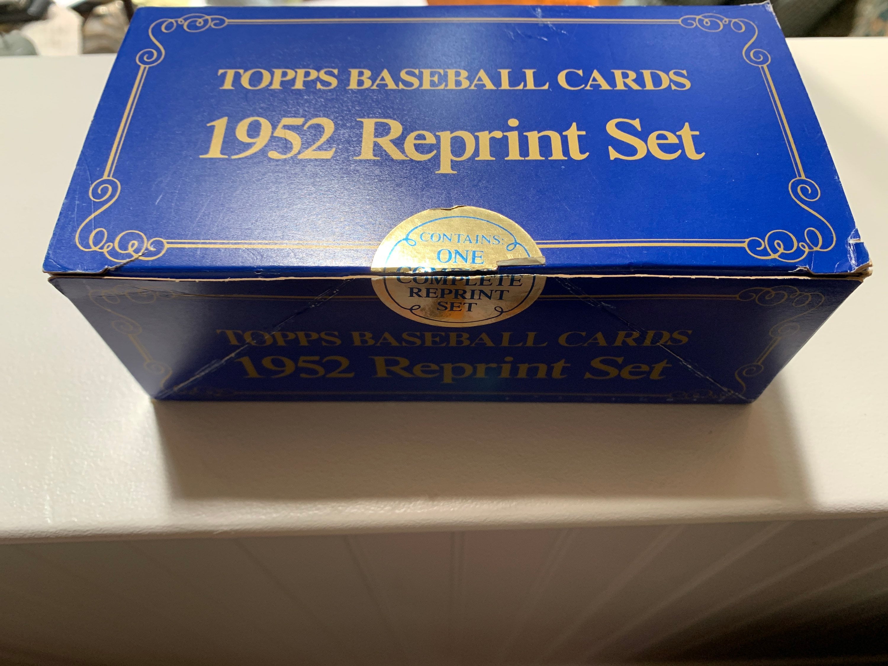 1952 REPRINT SET TOPPS Baseball Cards Original Owner Issued in - Etsy
