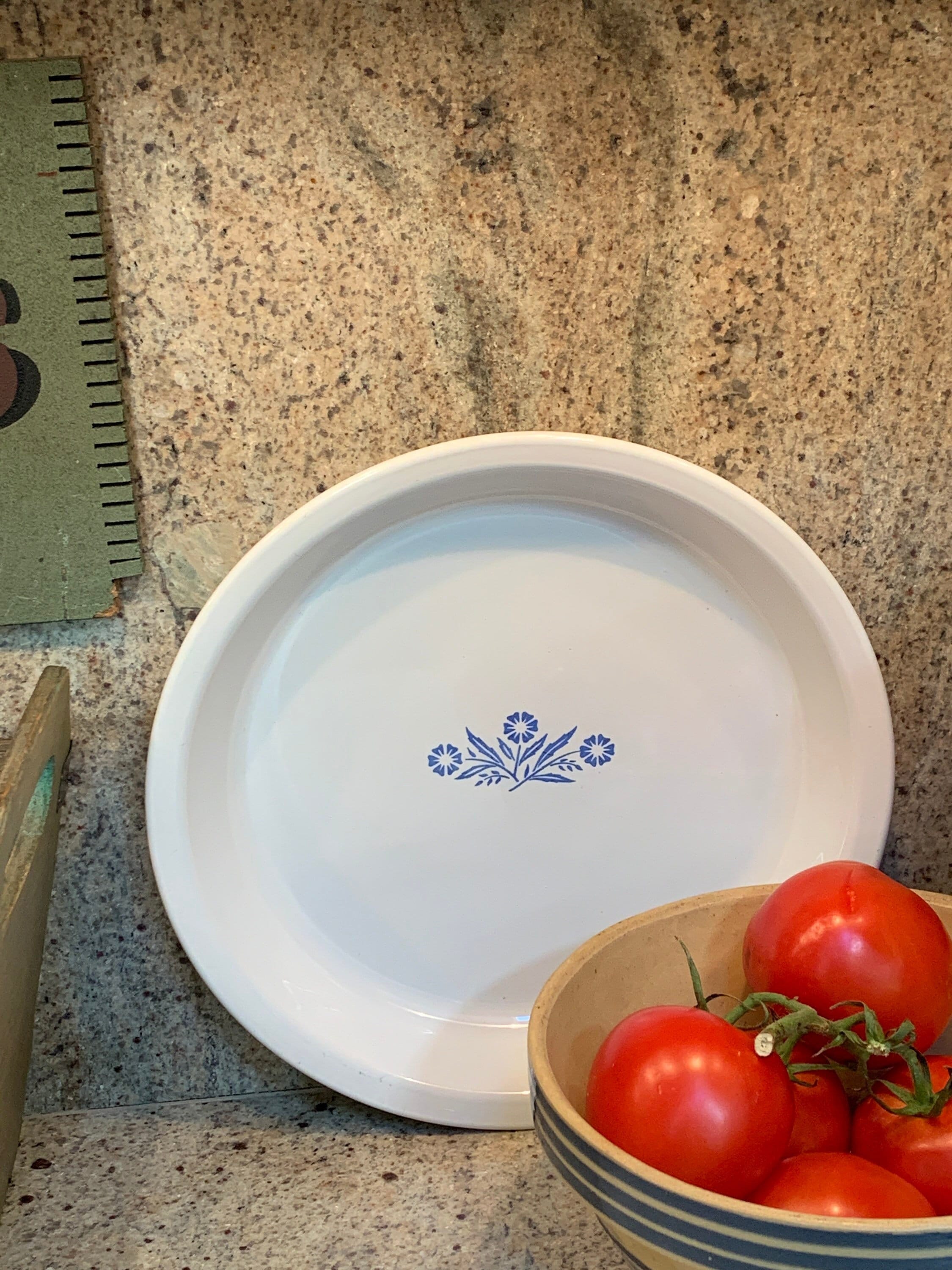Vintage Corning Ware Pie Plate Pan 9 1/4