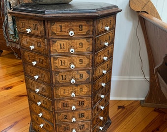 Antique 72-drawer Hardware Store Nuts Bolts All Drawers With