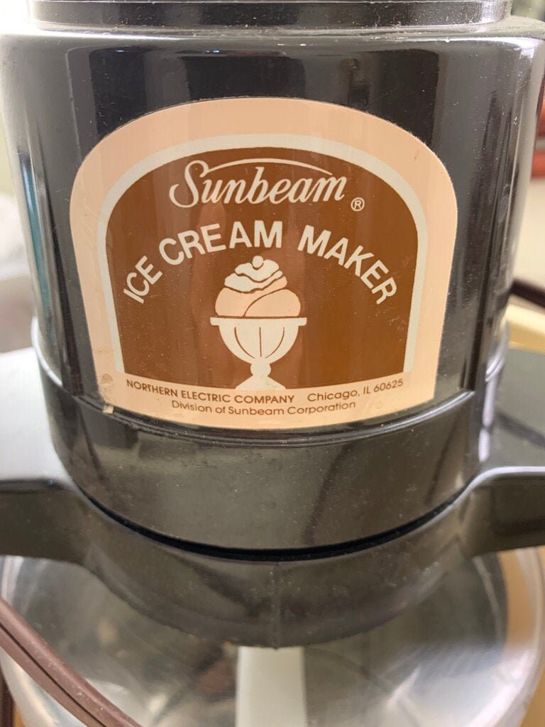 Sunbeam ice sales cream makers