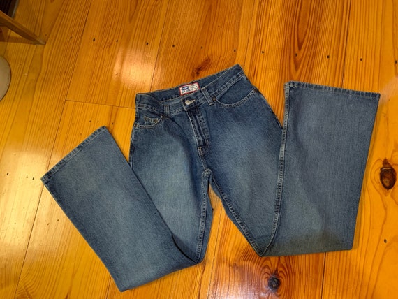 90s Old Navy Blue Jeans High Waisted Worn Once Denim Pants Vintage