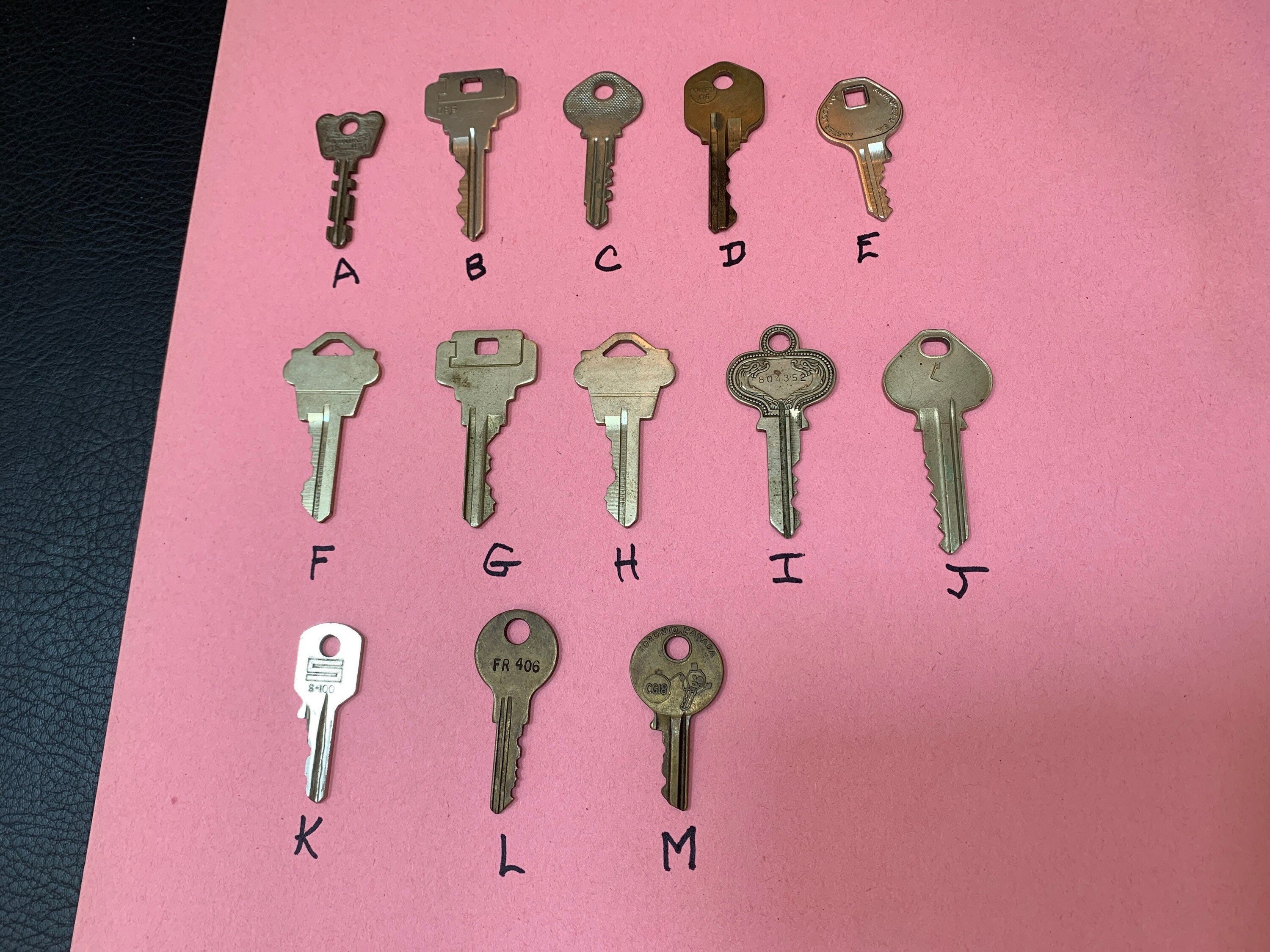 40s-50s KEY COLLECTIBLE Metal Choose ONE Vintage From Variations