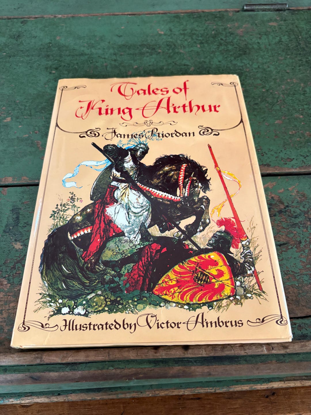 1st Ed TALES of KING ARTHUR Gift James Riordan Victor Ambrus 1982 Very ...