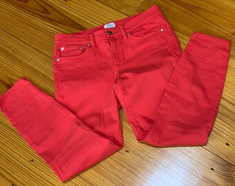 Buy Crew Toothpick Skinny Jeans Red-orange Women's Pants