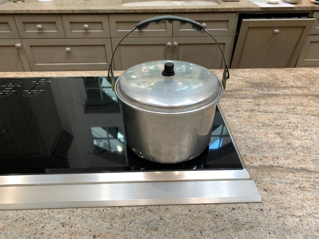 RARE Vintage Kitchen Cookware Stock Pot Pan Paramount Aluminum W Unique