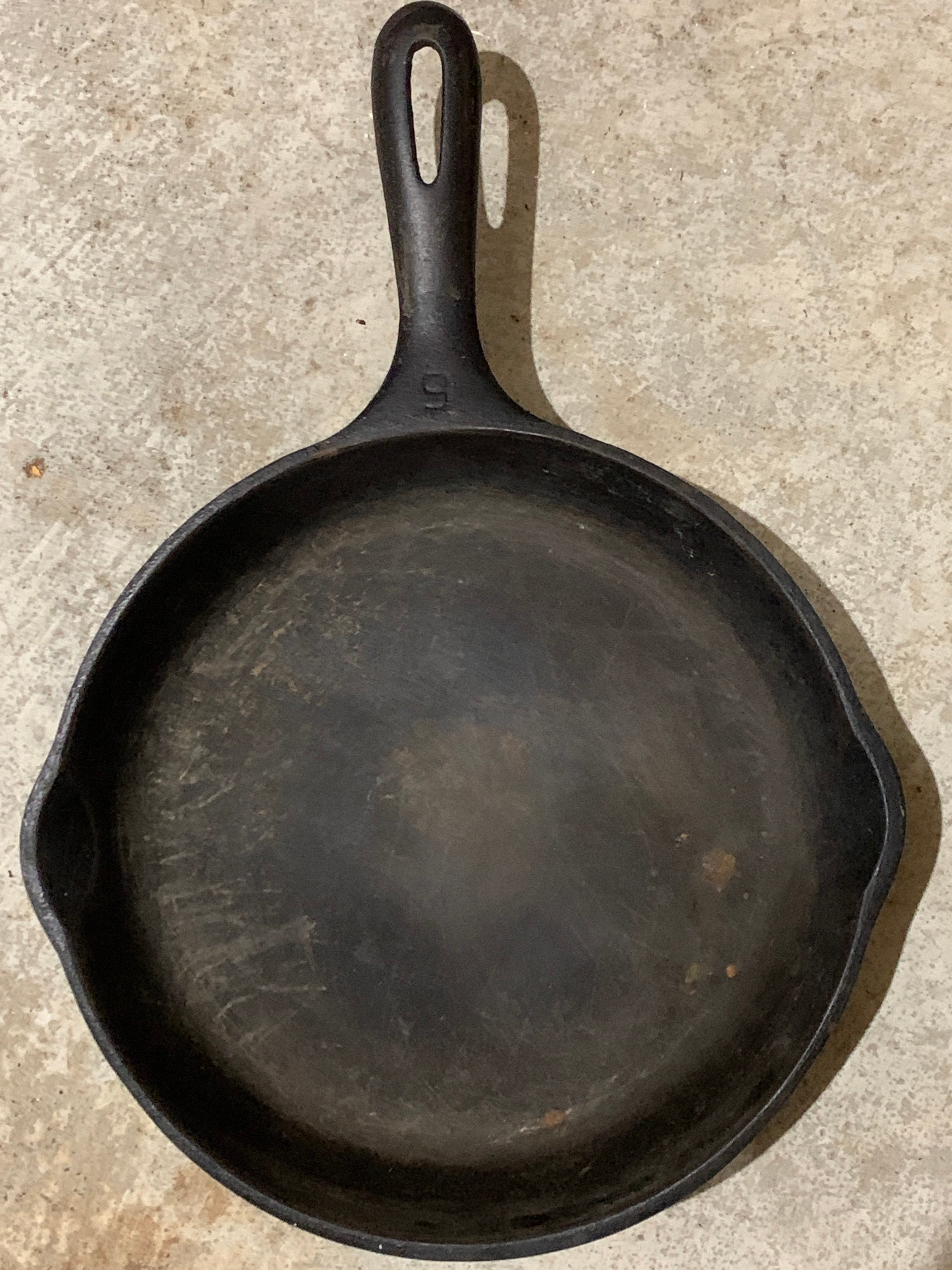 Vintage 7” Small Sauté Pan Skillet Aluminum Riveted Handle Mid