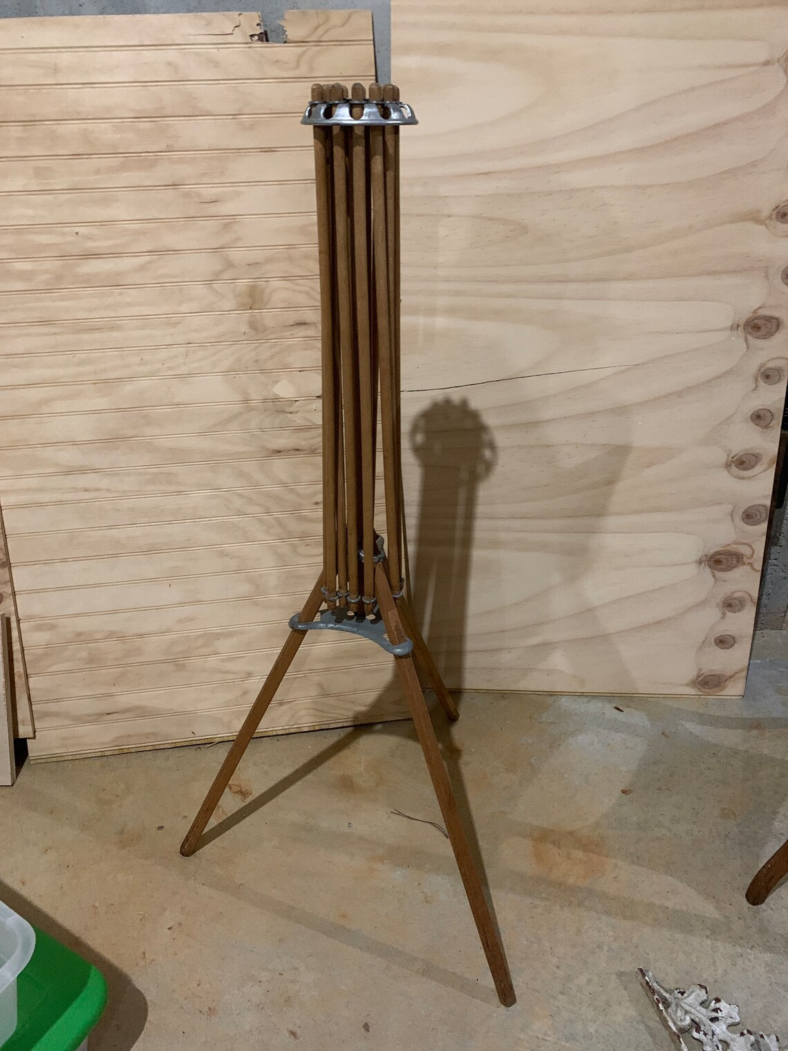 RARE Antique Clothes Dryer Drying Rack Wooden Metal Laundry Etsy