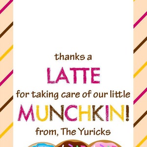 Thank you tags for teachers