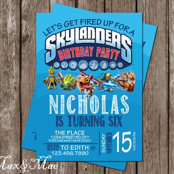Skylanders - Etsy