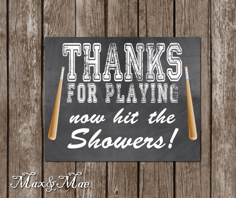 Hit the Showers Sign Locker Room End Zone Sign Batting Etsy