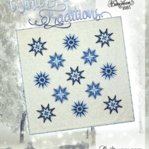 Winter Traditions Paper Piecing Pattern by Quiltworx / Judy Niemeyer ...