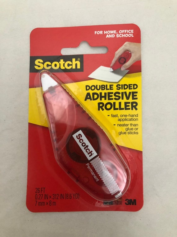 Scotch Double Sided Adhesive Roller Etsy Scotch Double Sided Adhesive Roller Etsy
