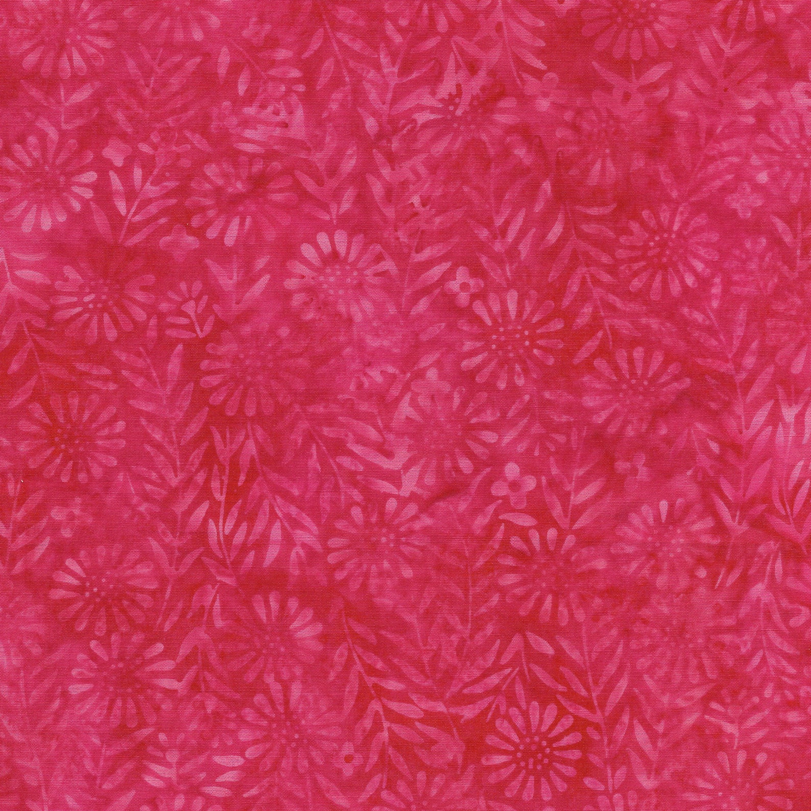 Island Batik Flower Field Fuchsia 121824355 Etsy