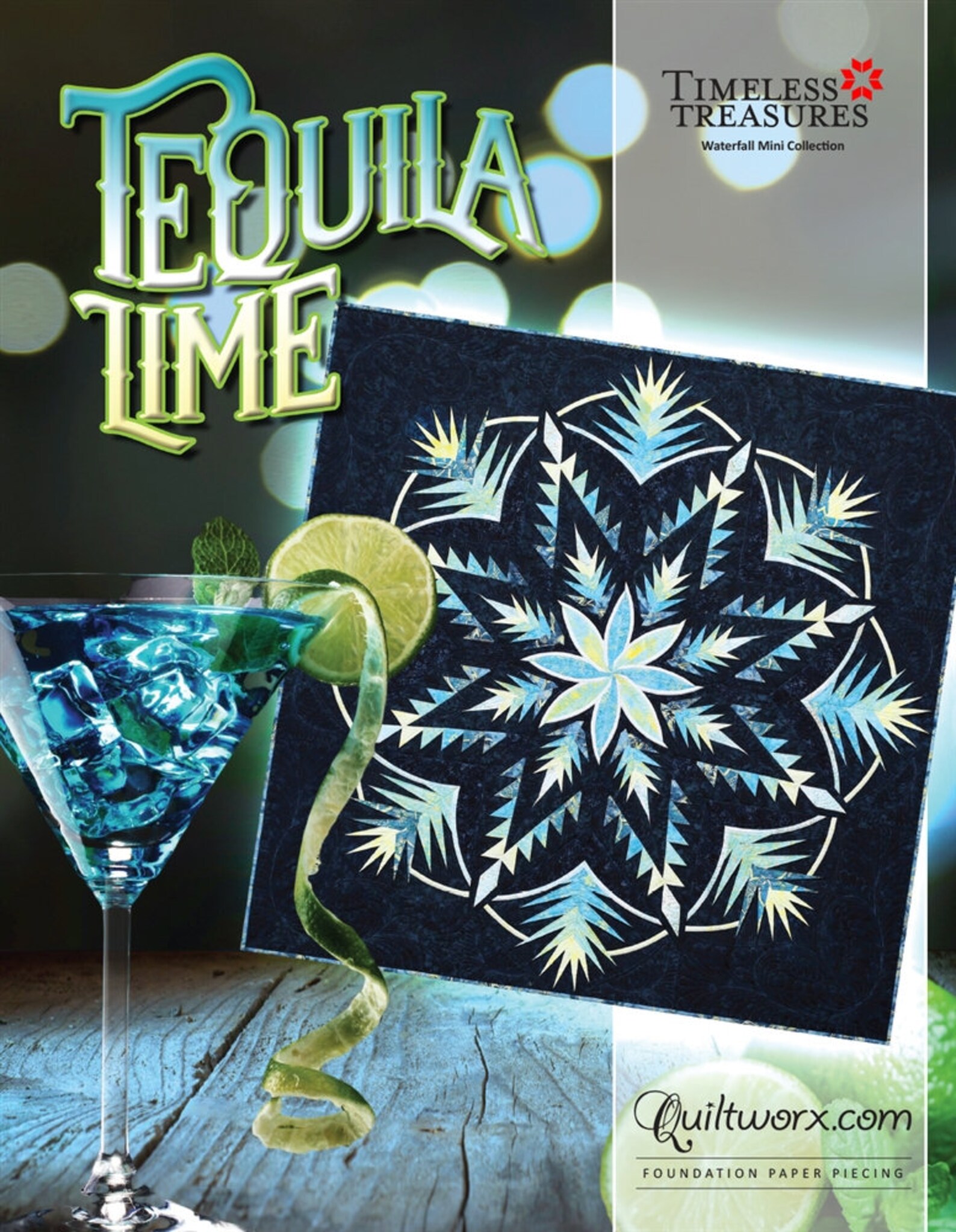 Quilt Pattern for Tequila Lime 68x68 by Judy Niemeyer / Etsy