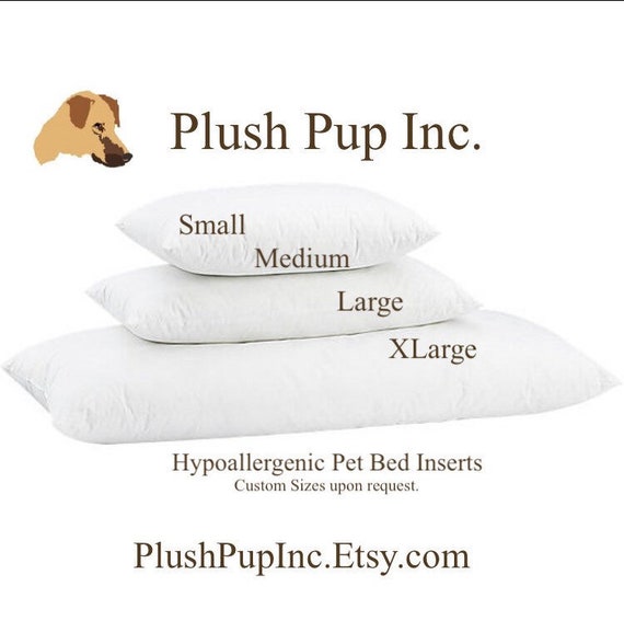 Large Pet Pillow Filler Insert - White