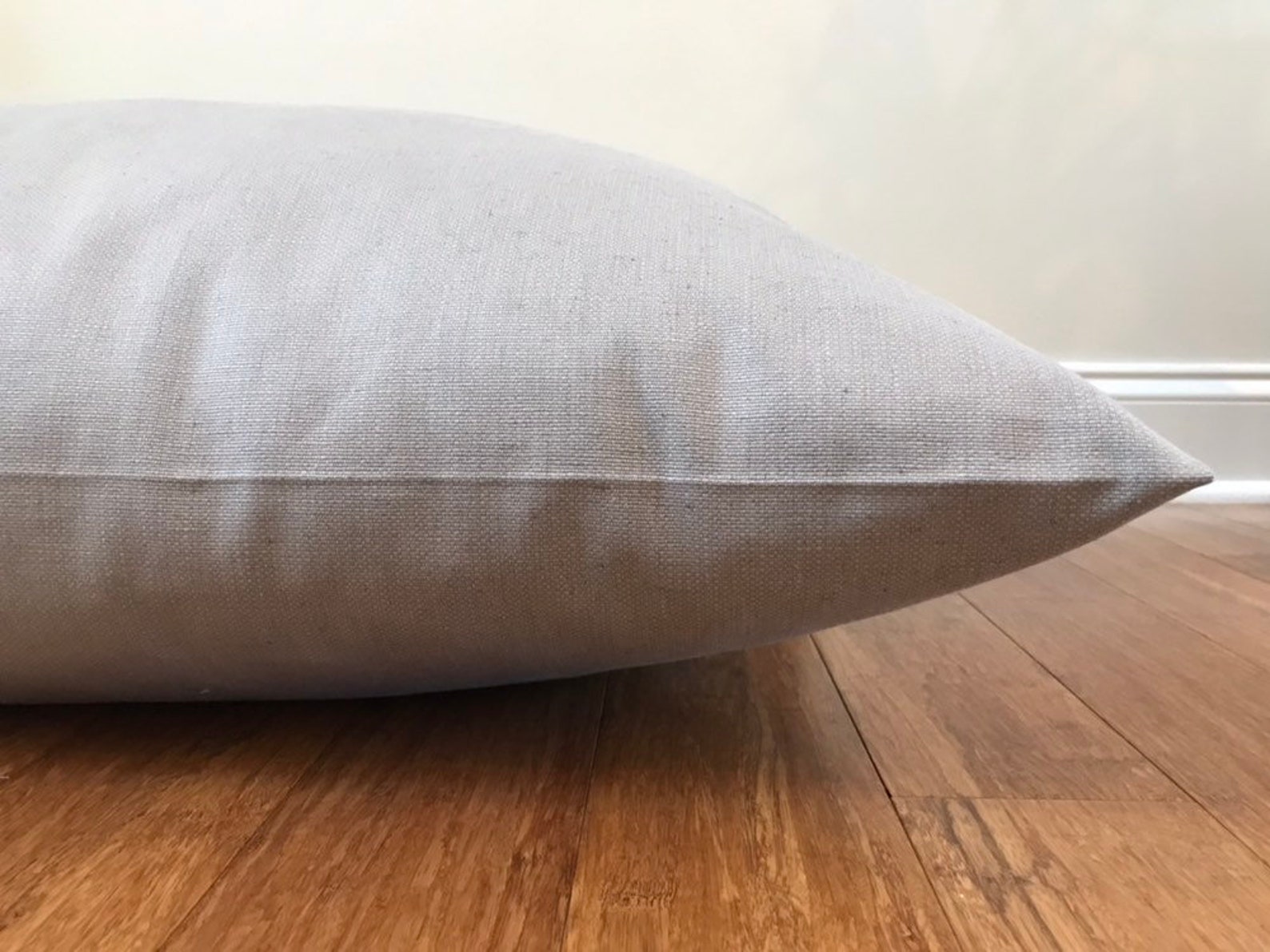 Gray Dog Bed Cover Canvas Dog Bed Duvet Solid Gray Dog Bed Etsy