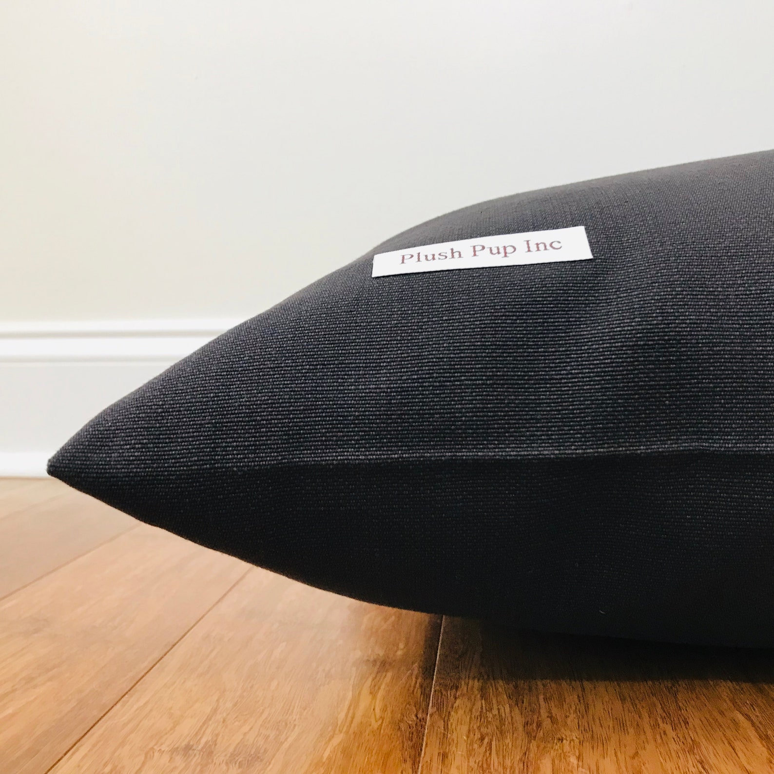 Canvas Dog Bed Cover Black Dog Bed Cover Dog Bed Cover Etsy