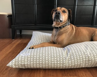 Dog Bed Cover | Designer Dog Bed, Vines Dog Bed Cover, Durable Dog Bed Cover, Covers for Dog Beds, Big Dog Bed, Small Dog Bed, Plush Pup Inc