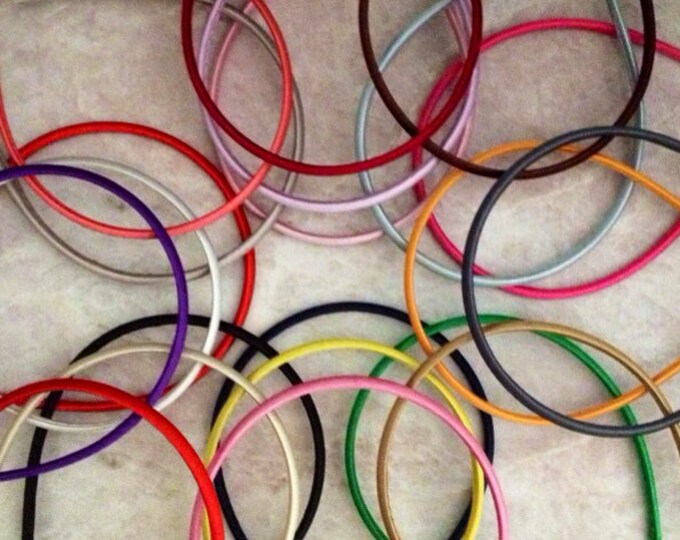 10 Hard Headbands, Satin Headband, Satin Covered Headband, Headband