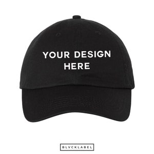 Custom Embroidered Dad Hats - Personalized Custom Logo Embroidered Hat - Custom text - Personalize Your Hat - Gift for Dad - Gift for Her
